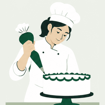 A hospitality worker on shift