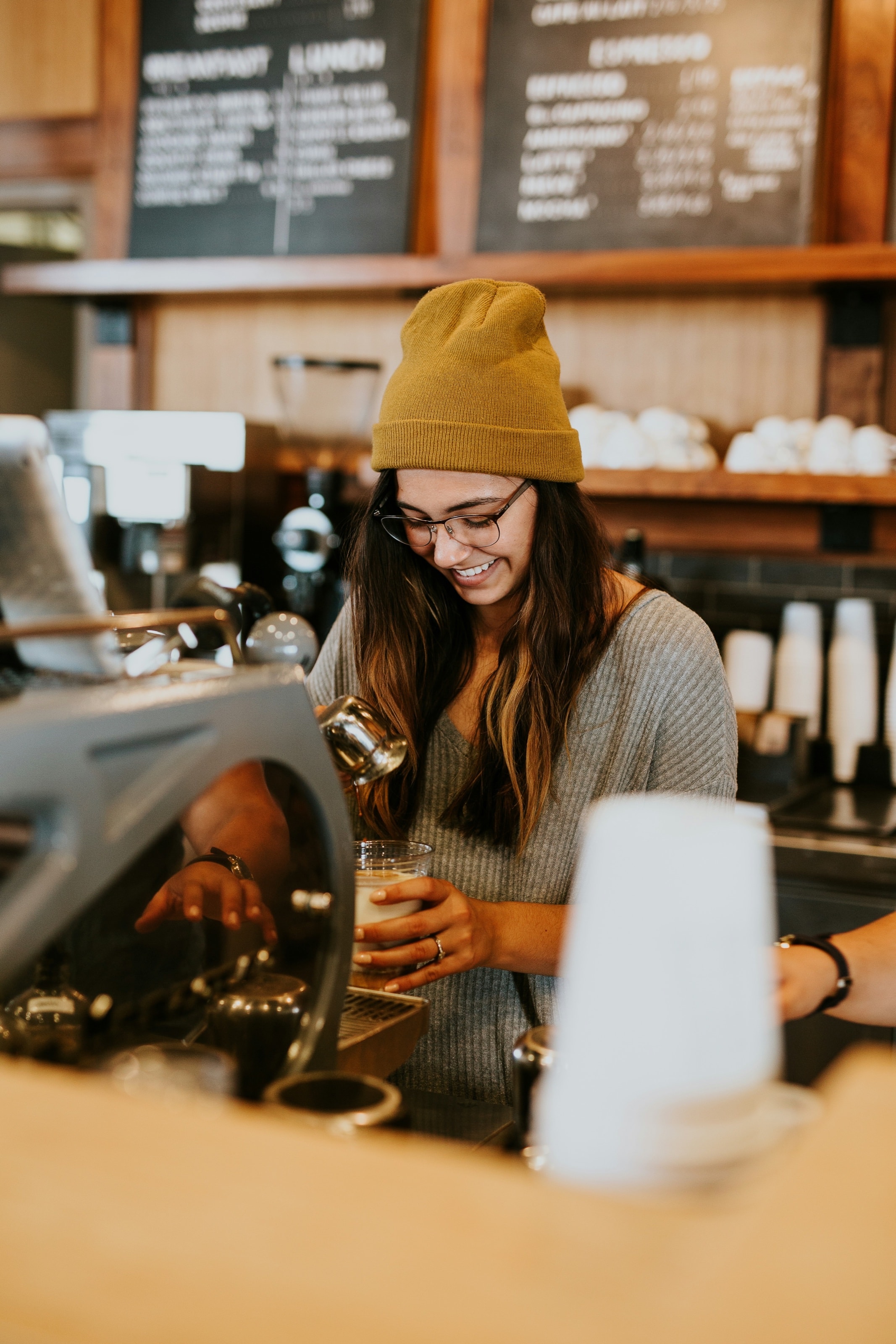 Cafes: a working cafe in Ireland
